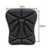 Universal Motorcycle Seat Cushion 3D Gel Breathable Shock Absorbing Comfort Pad for Summer Winter All Season Use