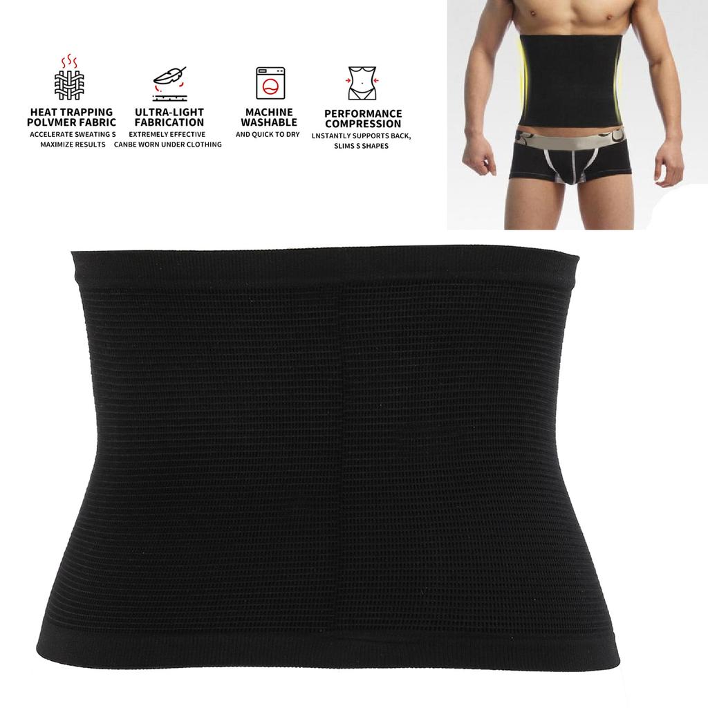 Abdominal Binder Adjustable Size Fine Workmanship Environmental Friendly Nylon Material Mens Waist Trainer