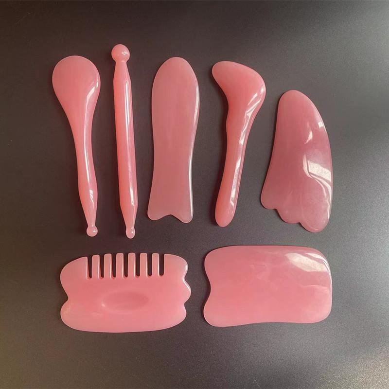 "Massage-Schabewerkzeug aus Harz-Bienenwachs für Nacken, Taille und Gesicht"