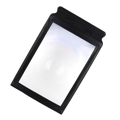 3x Magnifier Sheet Full Page 3x Magnifier Sheet LARGE Magnifying Glass Book Reading Aid PVC Lens Full Page Sheet Magnifier