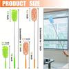 Extendable and Washable Microfibre Feather Duster, Reachable Microfibre Cleaning Tool, Small Dusters for Cleaning