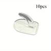 10Pcs Simple Mini Hooks Waterproof Car Living Room Classroom Bathroom Bedroom Sticky Hooks Home No Punch Behind The Door