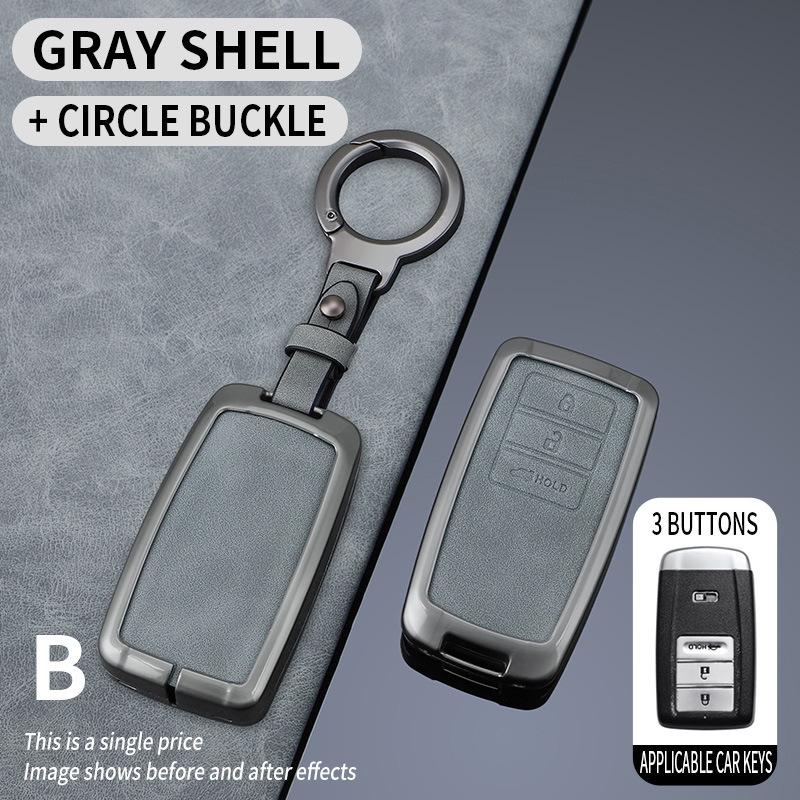 Acura MDX Men's High-End Car Key Case - Fits ZDX/ILX/RDX/CDX/RLX Models, Anti-Lost Remote Holder