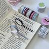 Adhesive Washi Tape Set 4 Rolls Scrapbooking Tape Retro Decorative Tape  Notebook Decoration