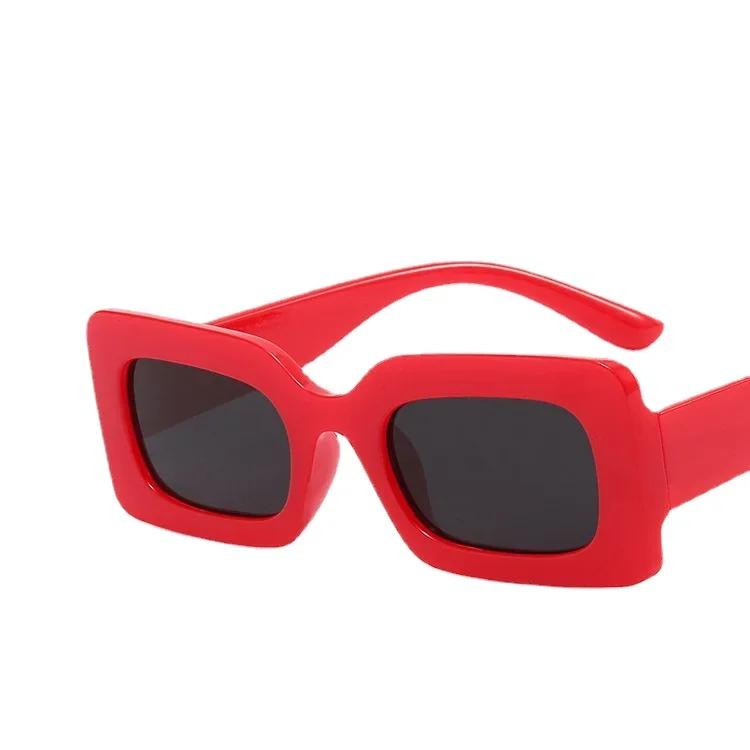 New Small Rectangular Women's Sunglasses Women Vintage Brand Sun Glasses Fashion Outdoor Street Photo Glasses UV400 Eyewear