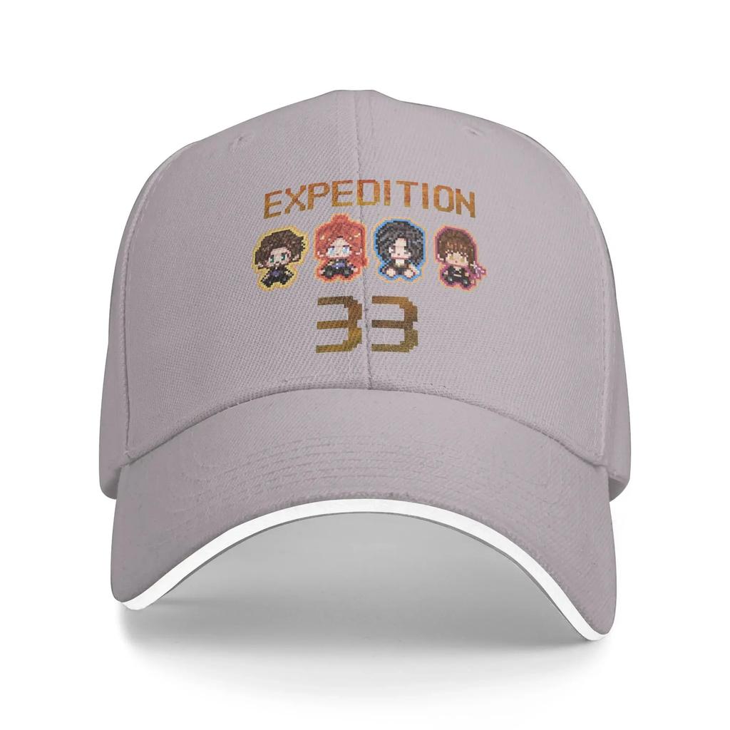 Summer Clair Obscur Expedition 33 Gustav Maelle Lune Sciel Baseball Cap Fashion Design Sun Trucker  Unisex Men Baseball Caps