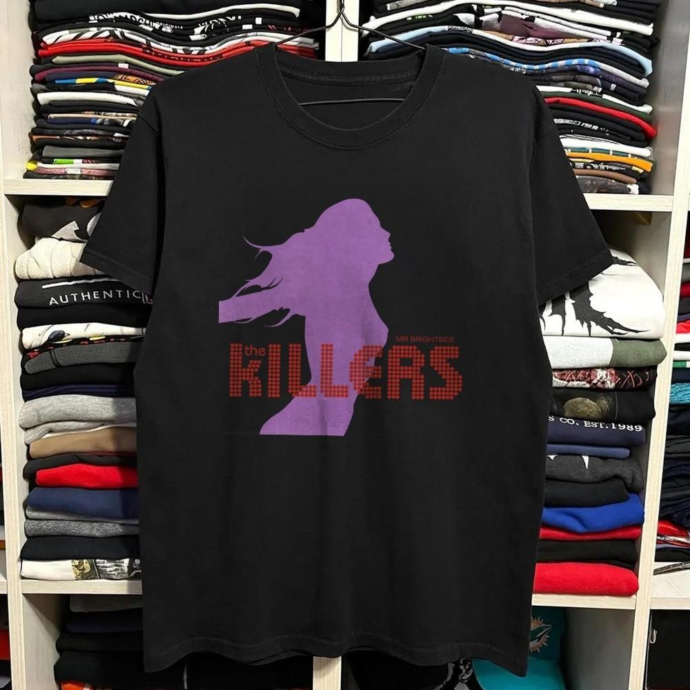 The Killers Mr Brightside Album Art TShirt Black Cotton Tshirt Size S5XL Unisex T-Shirt XXL