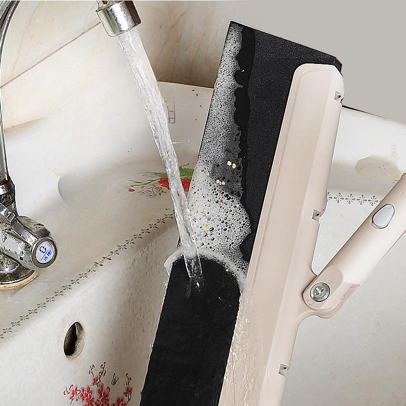 Magic Broom Bathroom Bathroom Stainless Steel Bar Sweeping Wiper Floor Scraper Floor Scraper for Lazy Household Broom