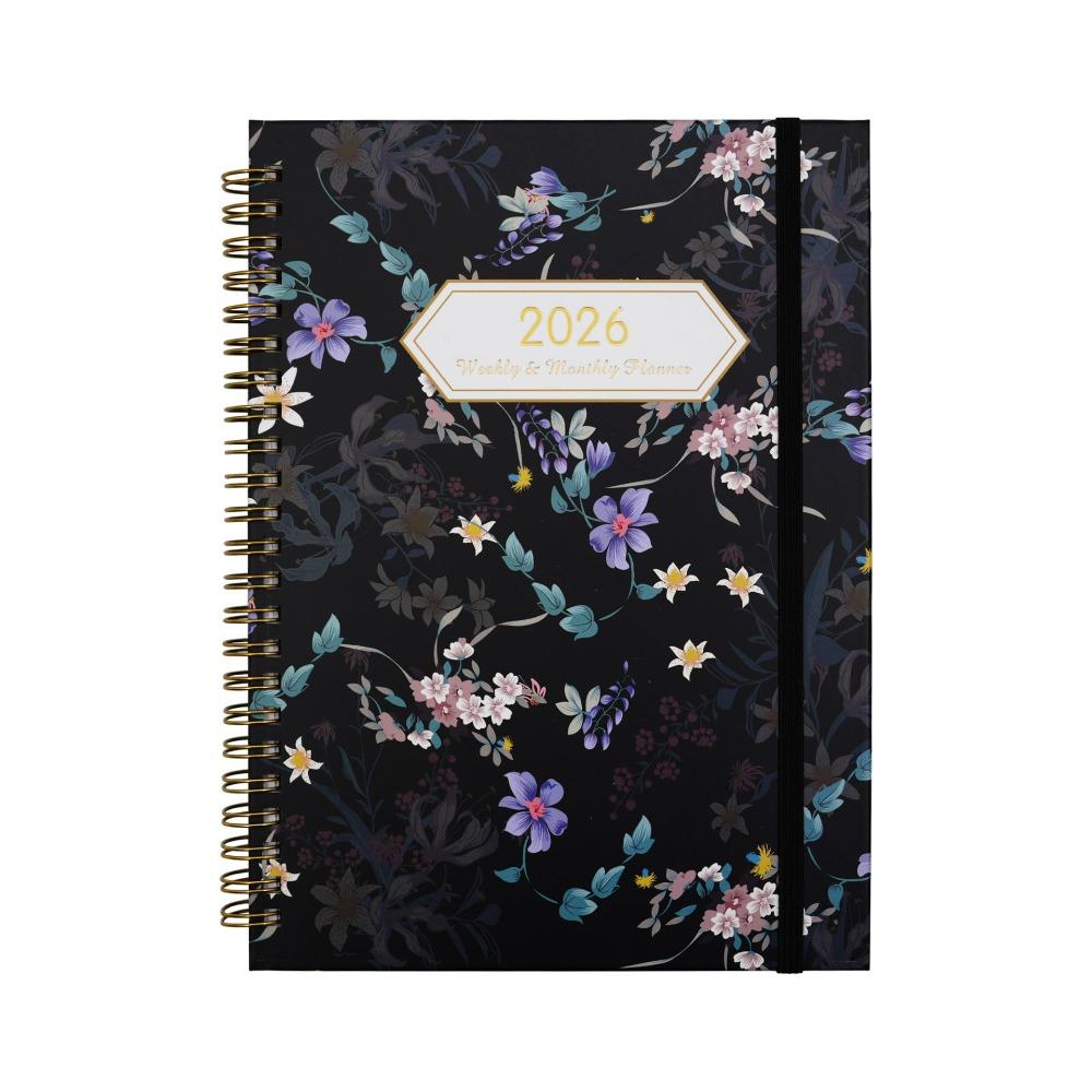 Wear-resistant 2026 Schedule Planner Notepad 12 Months To-do List Notebook  School