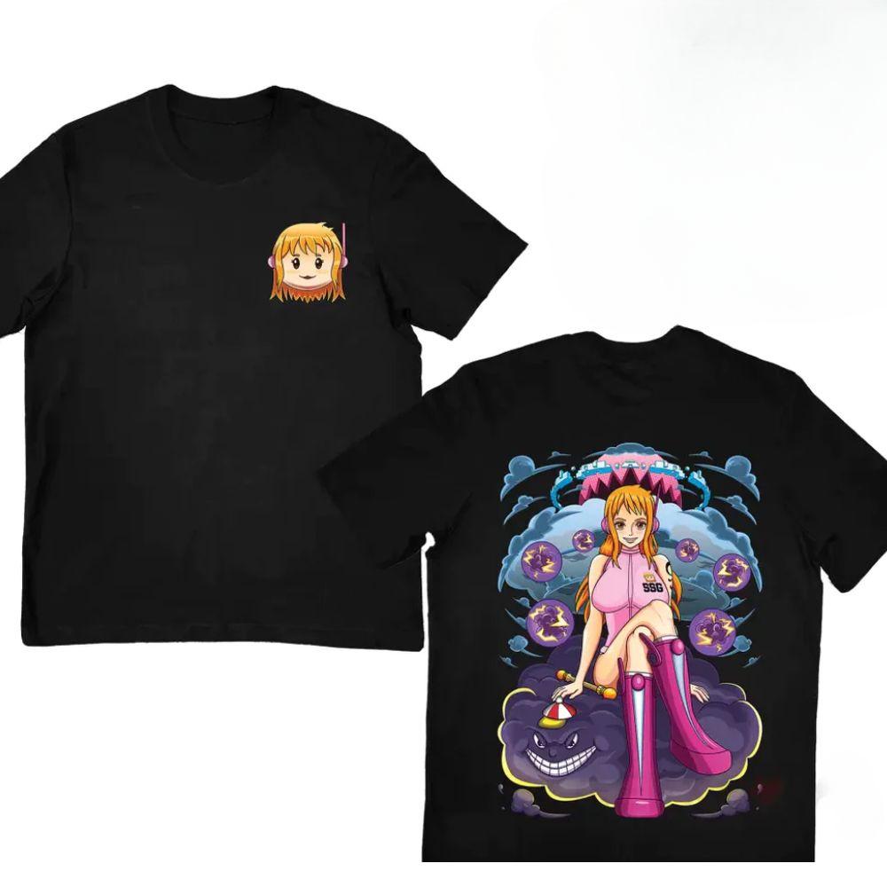 2026 Fashion New Tshirt Anime One Piece Luffy Pattern Design Printed 3D Tshirt Style Anime Style Short Sleeve Tshirt Large