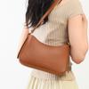 New Fashi Women's Minimalist PU Leather Hobo Shoulder Bag, Casual Underarm Handbag with Adjustable Strap for Work & Daily Use