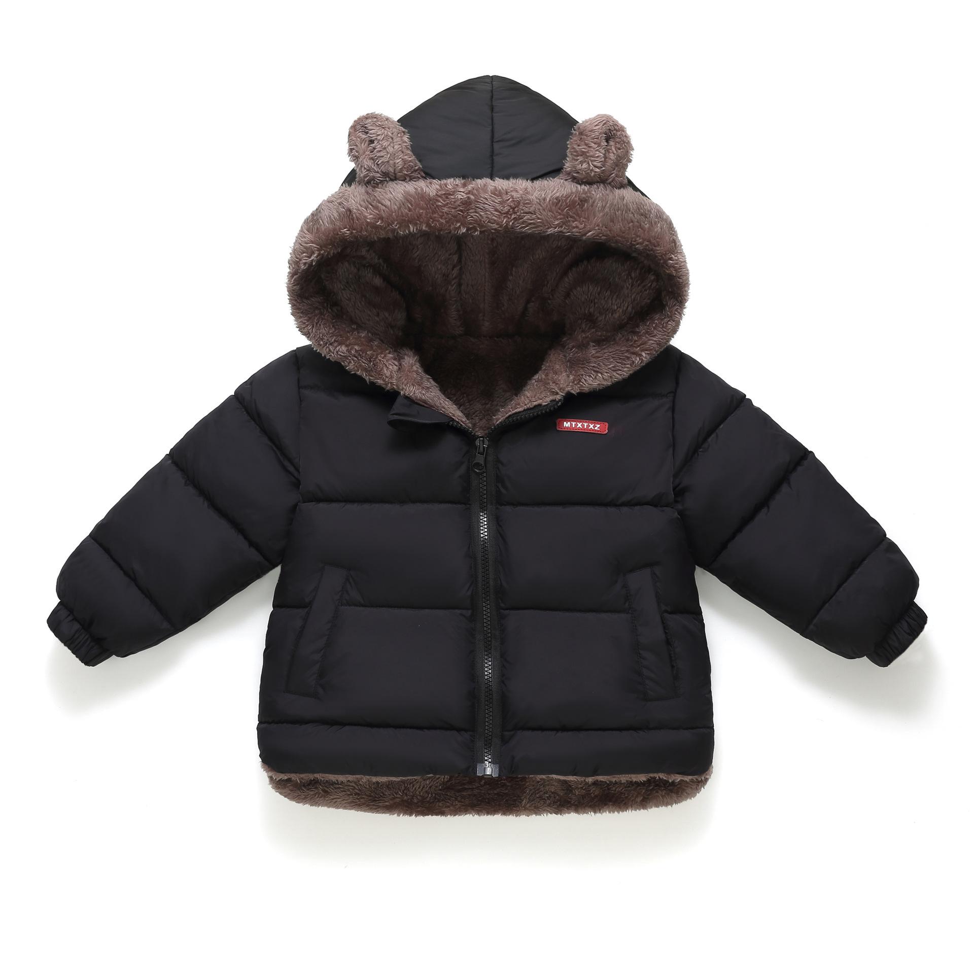 

Осенне-зимняя новая детская пуховая хлопковая куртка для мужчин и женщин, детская хлопковая куртка для маленьких детей, импортная торговля, утепленная хлопковая куртка 140cm