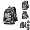 Oxford Fabric Student Backpack With Breathable Design For High School And College Use