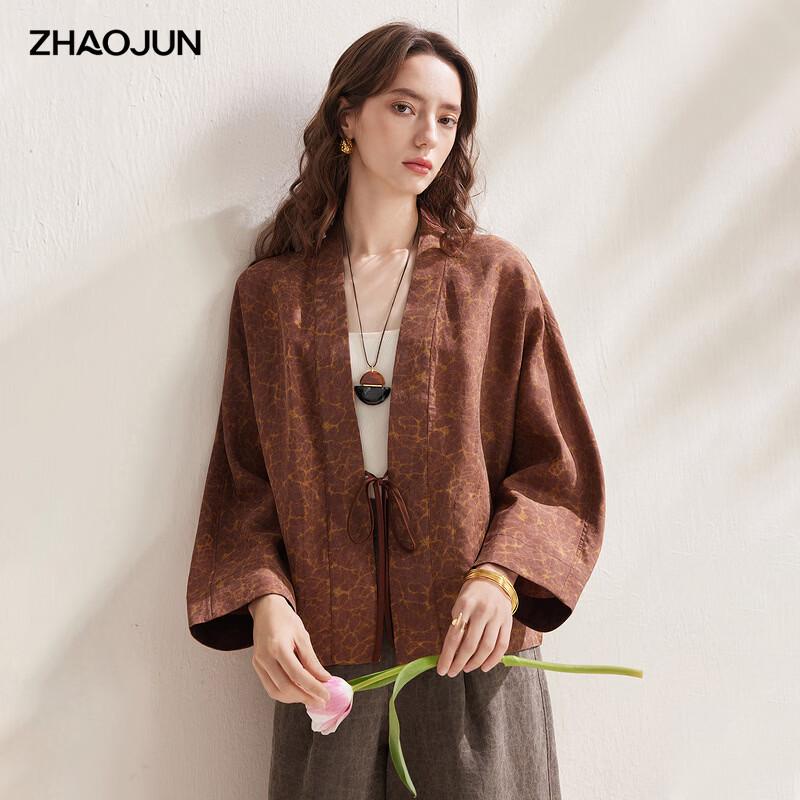 Women s Mulberry Silk Floral Loose Long Sleeve Blouse XL