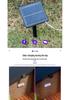 Solar Outdoor Mosquito Killer Lamp: Garden Rainproof Electric Shock Repellent