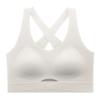 Comfortable underwear women gather seamless hollow beautiful back opaque invisible seamless anti-sagging bra thin