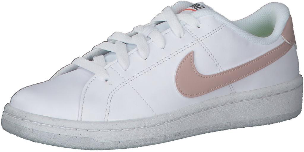 Женские кроссовки Nike Court Royale 2 белый/розовый оксфорд/черный/оранжевый