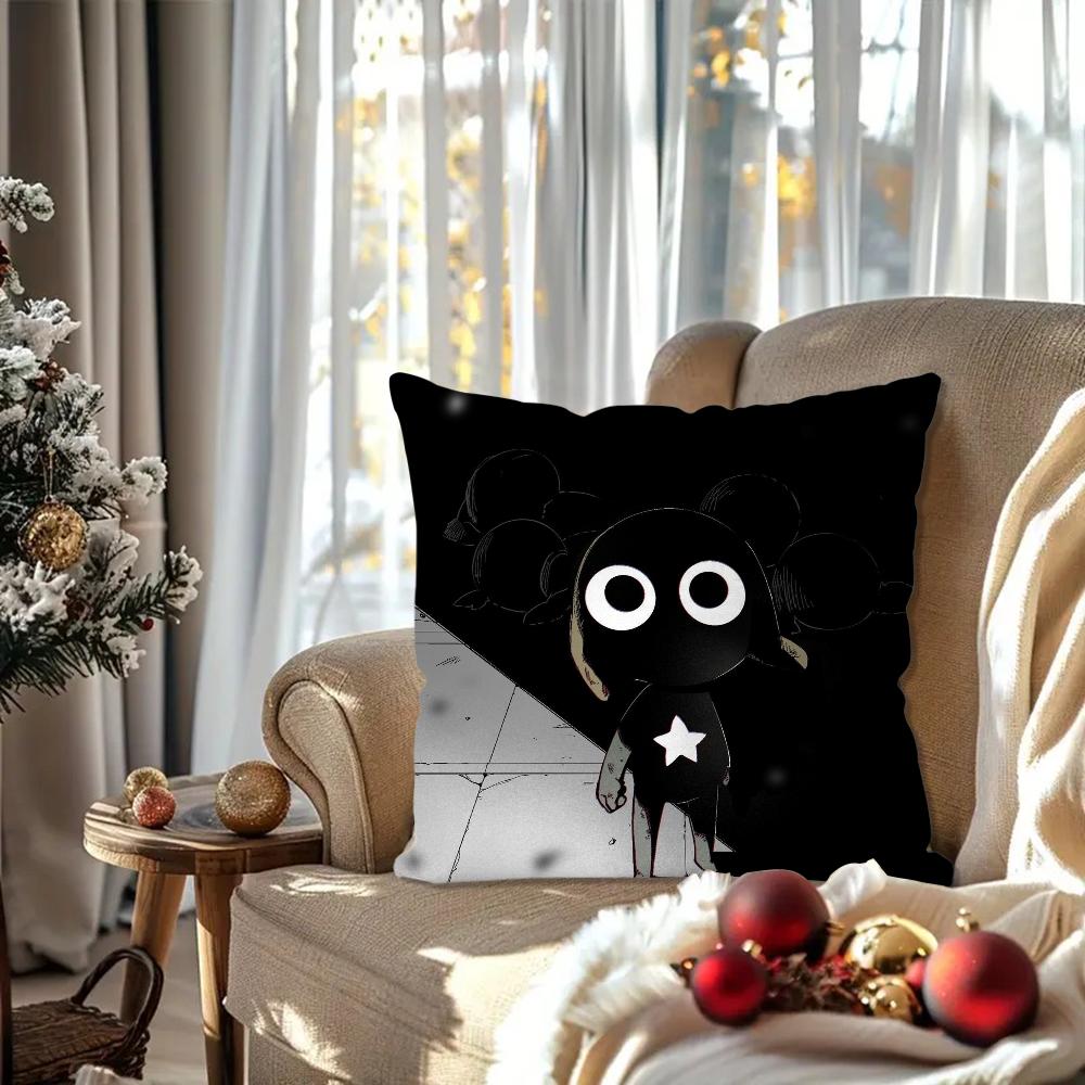 Manga Frog Keroro Gunso Pillow Bedroom Sofa Leisure Comfort Cushion Car Living Room Home Decoration 40X40