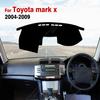 Für Toyota Mark X 2004 2005 2006 2007 2008 2009 Armaturenbrettmatte Sonnenschutz Anti-UV Teppiche Autozubehör Armaturenbrettabdeckung für Auto