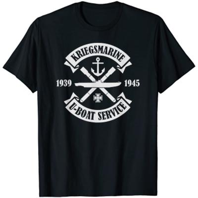 WW2 Kriegsmarine U-boat German Naval Submarine T-Shirt 100% Cotton O-Neck Summer Short Sleeve Casual Mens T-shirt Size S-3XL