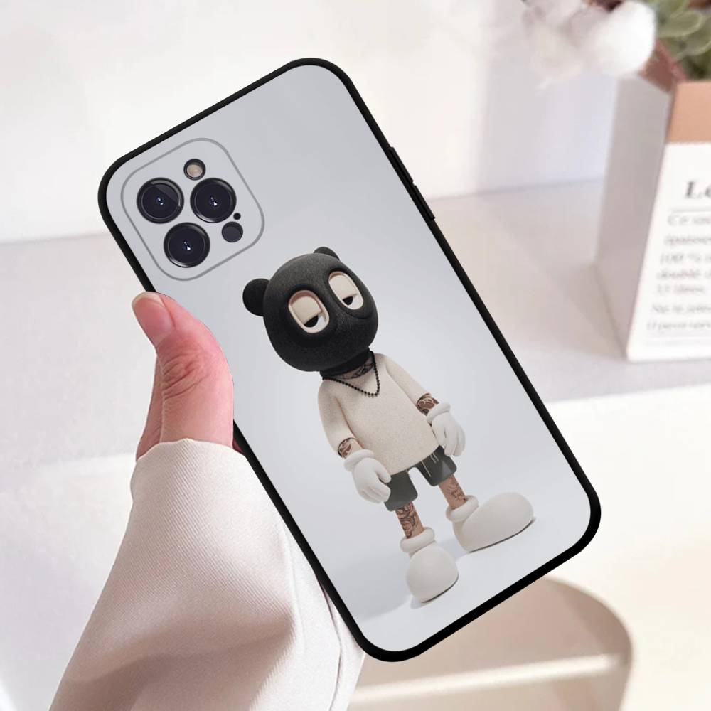 

A kid called BEAST Phone Case Black Soft Silicone TPU Phone Case For IPhone 11 12 13 14 15 16 17 Pro Plus Mini Max iPhone 12 pro
