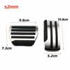 Stainless Steel Car Pedals AT MT Pedal Cover for Nissan X-trail Xtrail T31 2010 - 2013 Qashqai J10 2012 - 2015 Accessories