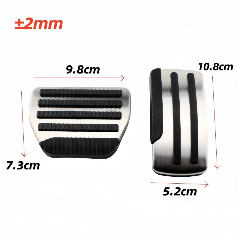 Stainless Steel Car Pedals AT MT Pedal Cover for Nissan X-trail Xtrail T31 2010 - 2013 Qashqai J10 2012 - 2015 Accessories