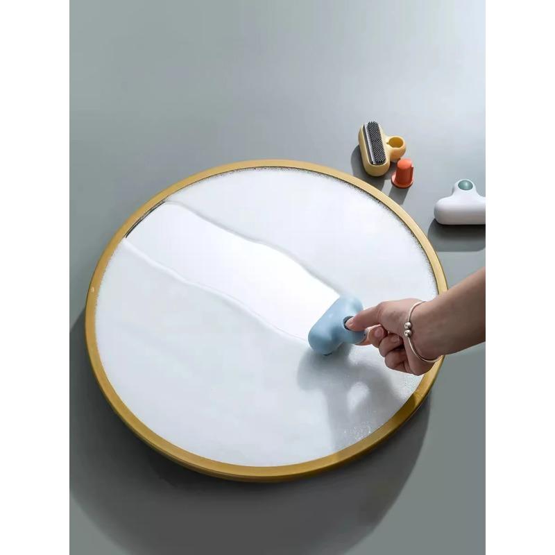 Small and Exquisite Mirror Cleaning Brush, Simple Household, Bathroom Mirror Eraser, Glass Brush, Cleaning Tools for Windows
