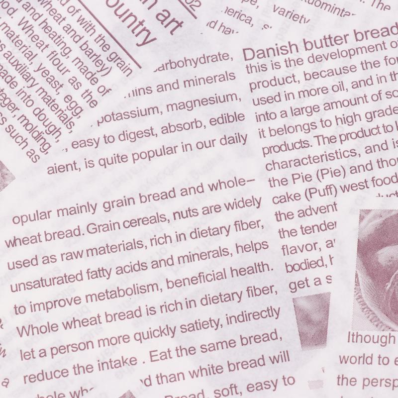 50 Stück Backverpackung Lebensmittelverpackung Fettabweisende Papiertüte Sandwich Donut Brotverpackung Hamburger Küchenzubehör 18*18Cm