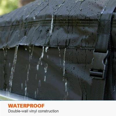 Waterproof Car Roof Cargo Bag Large Capacity Luggage Storage Cube Organizers Foldable For Travel Camping Oxford Fabric