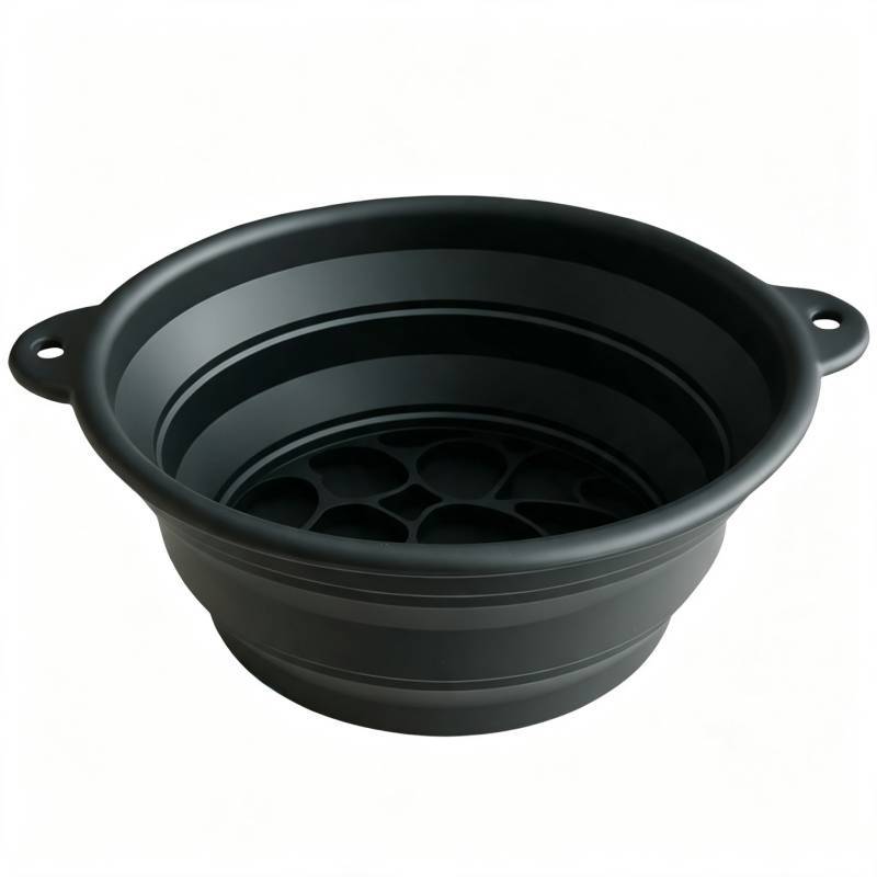 Silicone Collapsible Face Wash Basin With Ice Therapy For Skincare And Beauty Treatments