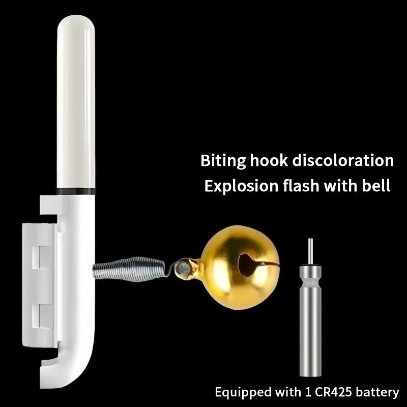 1/2Pcs Electronic Fishing Light Stick Rod Bell Luminous Fishing Float Led Usb Charge Fish Bite Alarm Tackle