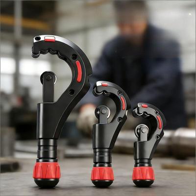 Manual Adjustable Pipe Cutter Multifunctional Bearing Type Ratchet Cutter Convenient Pipe Cutting Tool