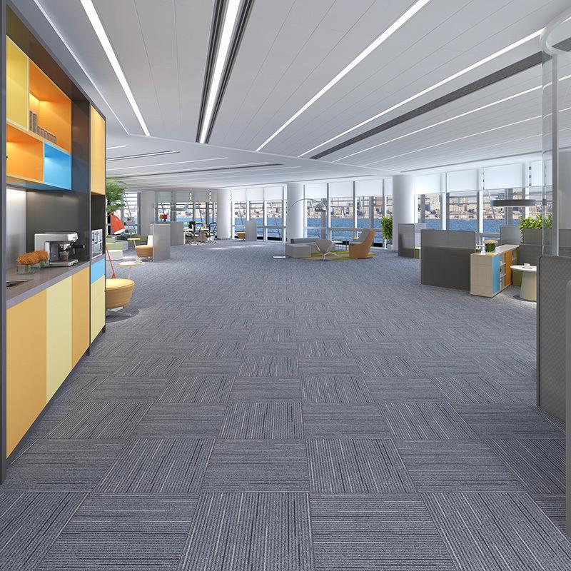 Anti-Slip Wear-Resistant Patchwork Carpet for Offices, Billiards Halls, Hotels, and Commercial Spaces
