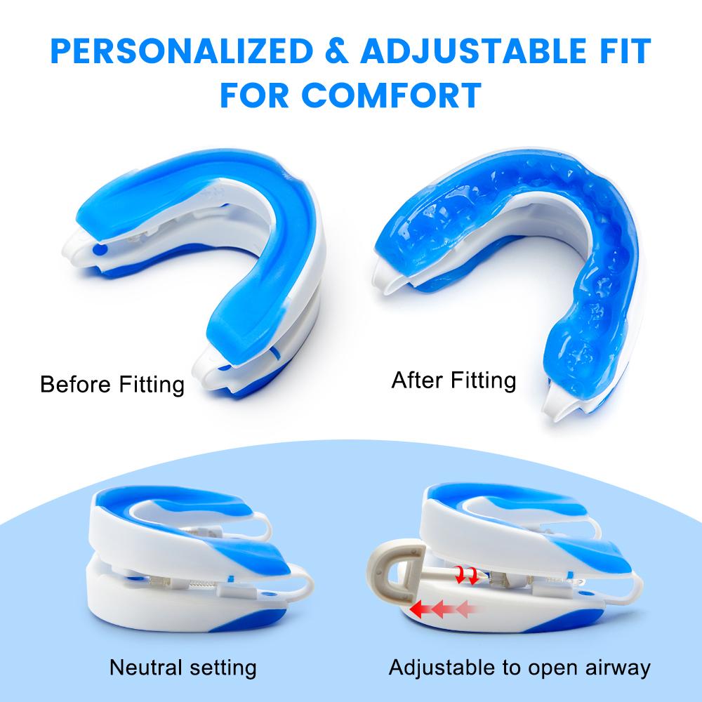 Mouthpiece Anti Snore Mouth Guard Silicone Anti Snoring Bruxism Sleeping Aid Apnea Guard Teeth Snoring Devices Stop Snore Oral
