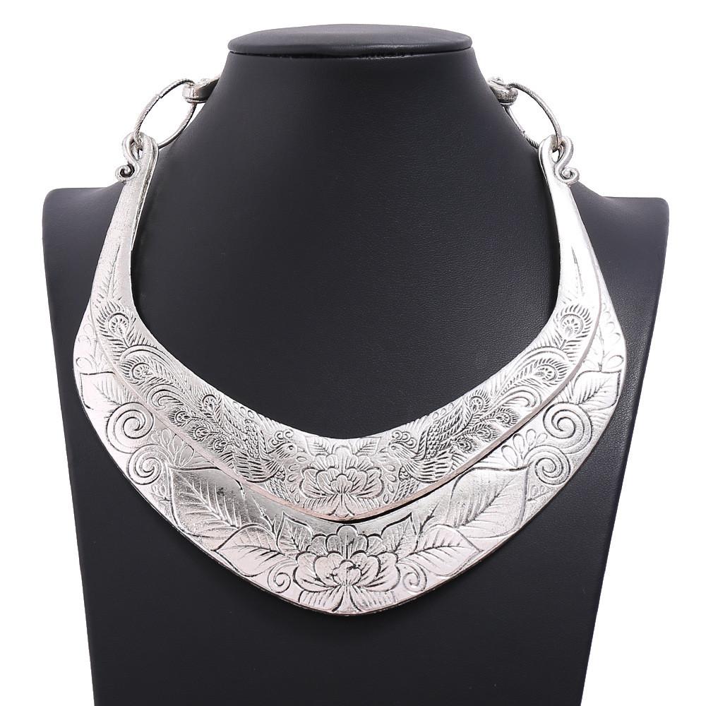 Dong Ethnic Miao Inspired Jewelry Statement Geometric Design For Events Cultural