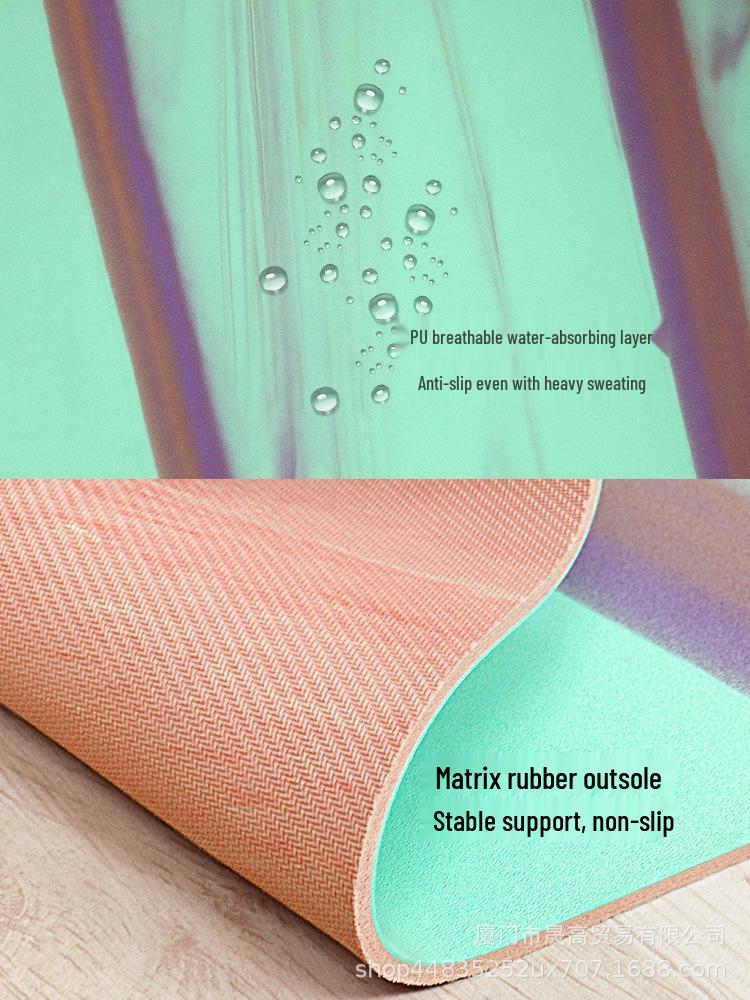 

Small Yoga Mat & Pads: Non-Slip Natural Rubber for Knees, Elbows, Headstands & Meditation Random Color