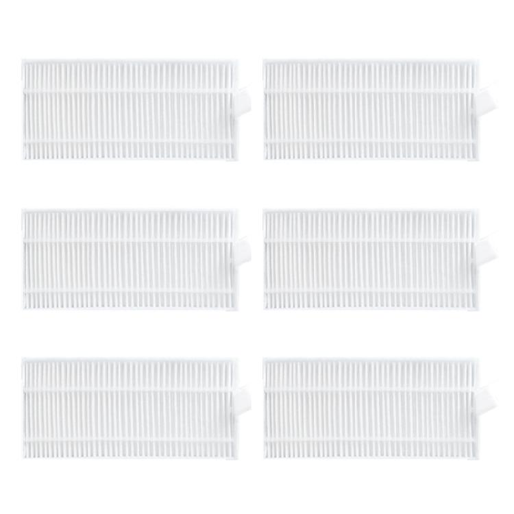6pcs Household Vacuum Filters Kits for Cleaner Indoor Air Replacement Cleaning Robot Parts Home Appliance Accessories