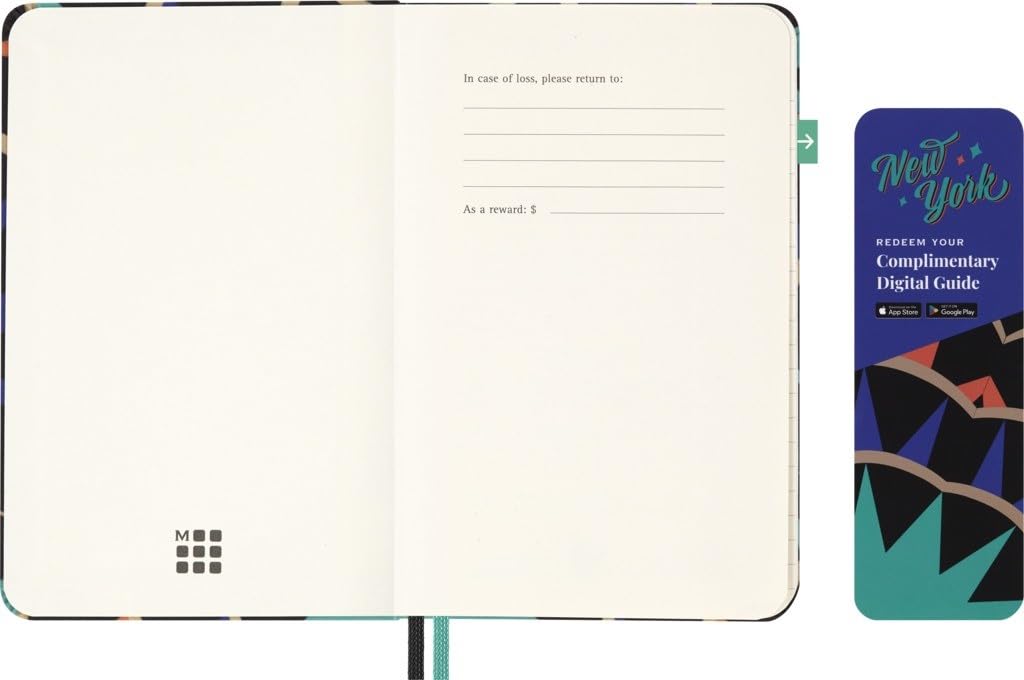 Moleskine LUXE x Moleskine New York City Notebook, Hardcover, Pocket Size, Lined, CNLCNY