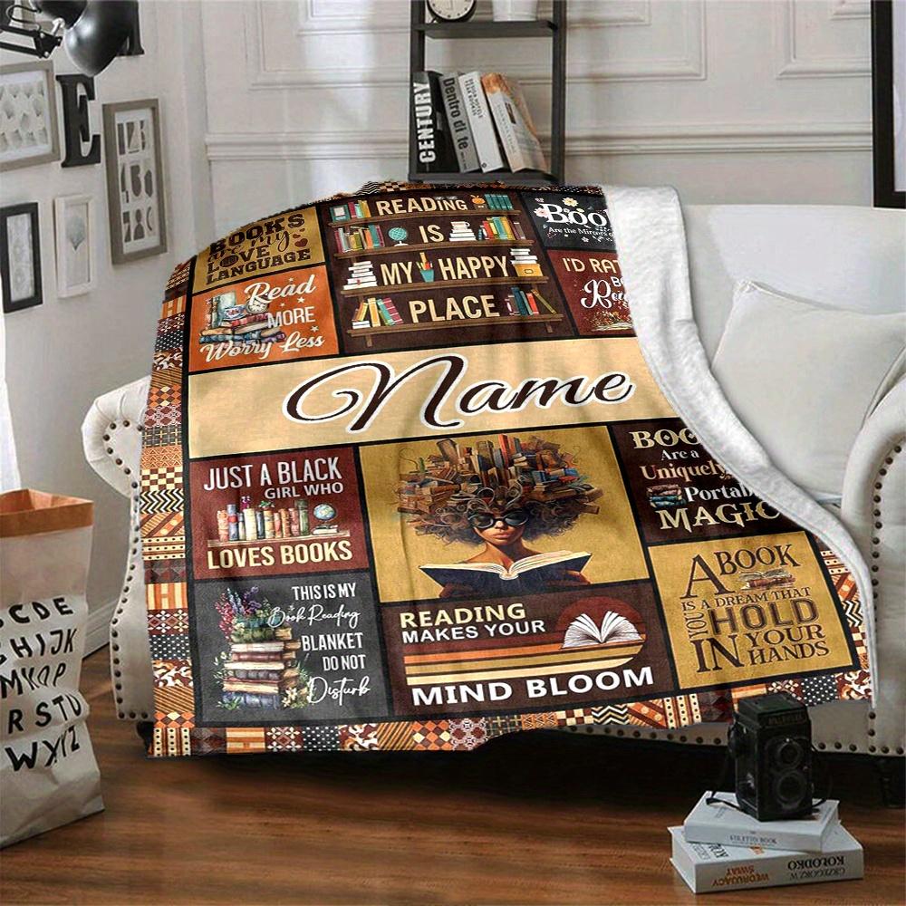 Home Reading Makes Your Mind Bloom Blanket Fashion Blanket Used For Home Gift Reading Makes Your Mind Bloom Blanket Home Blanketst42