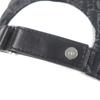 Great DIOR Cap Oblique Leather Baseball Hat Dark Gray Cotton Mens L 933C902H4835 Used
