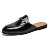 Fashion 2025 Classic Brand Men's Loafers Luxurious New Shiny Leather Shoes High-end Banquet Men's Dress Shoes Flat and Comfortable