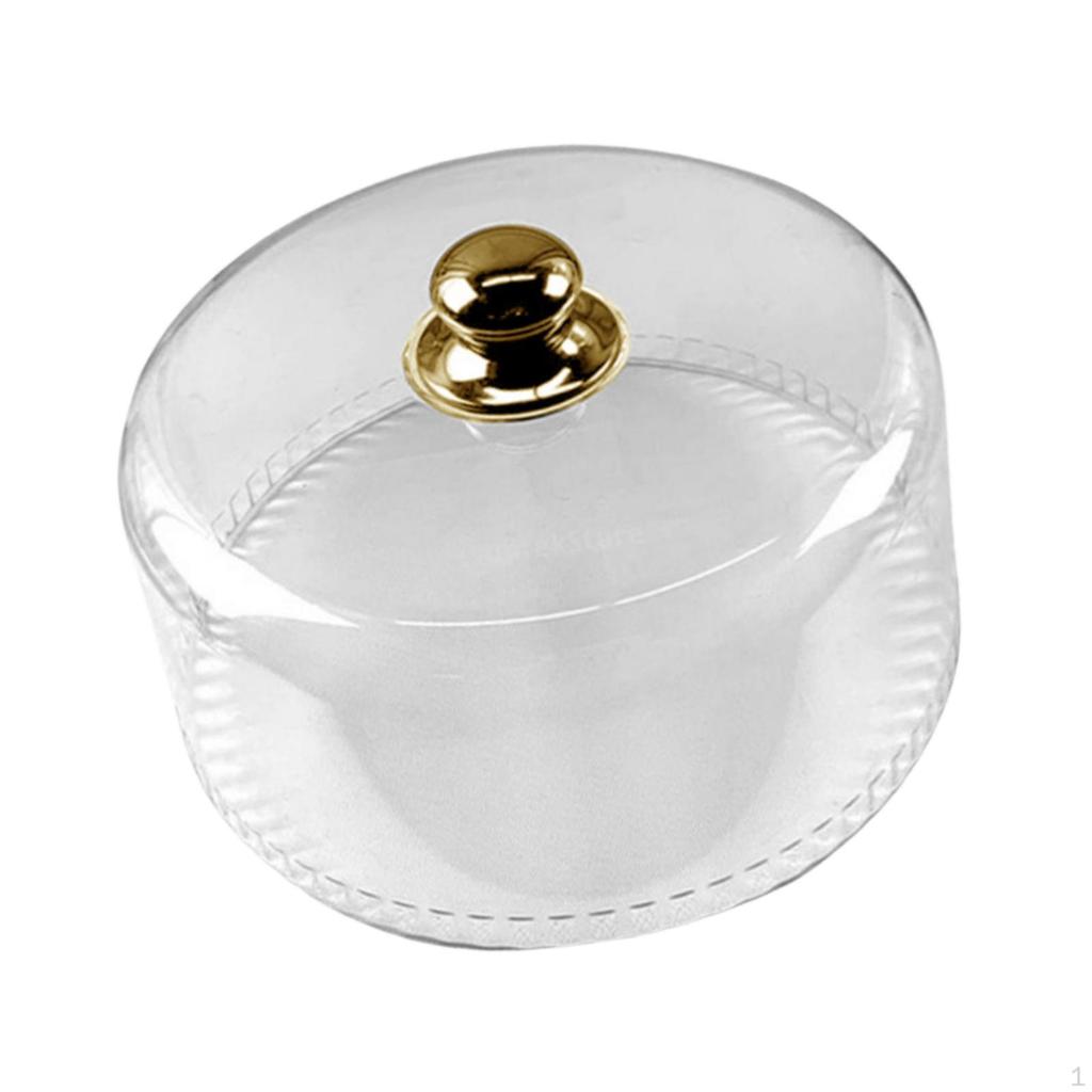 Food Cover Dust Keep Your Serving Plate Dish Dome Protector for Home Birthday Wedding