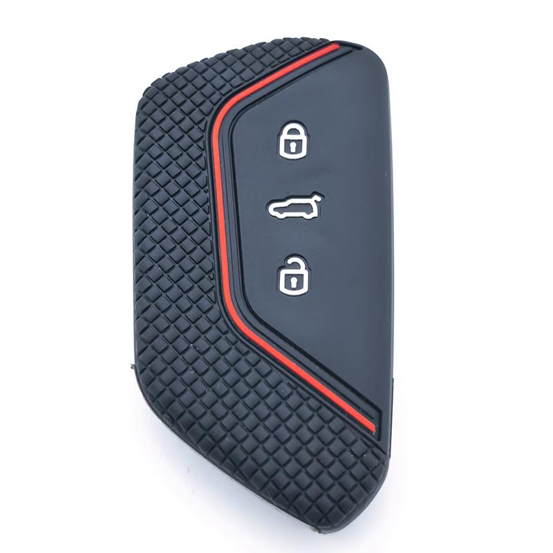 New Car Key Case Cover For Vw Volkswagen/Golf 8 Mk8 Id.3 Id.4 /Cupra/Skoda/Octavia A8/Seat/Leon Mk4  /Formentor/Tarraco
