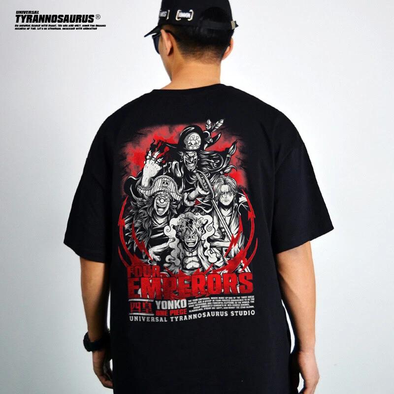 One Piece Luffy Cosplay Anime Manga T-Shirt Tee Undershirt Cotton 3XL