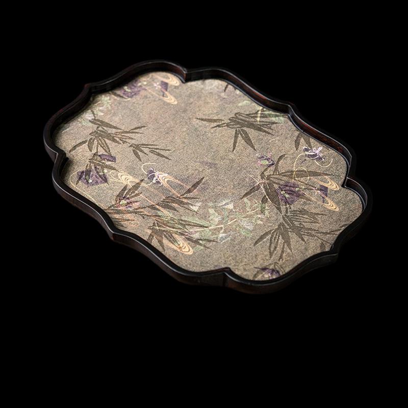 New Chinese Style Wood Tea Tray