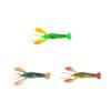 Artificial Bait Fake Lure Sinking Spinner Luminous Lobster Fish Hook Sea Firmness for Beginners Shaking Double Circle