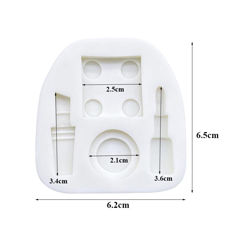 

Пудра Помада Косметика Силиконовые формы для сахарного ремесла Инструменты из смолы Формы для выпечки кексов Инструменты для украшения тортов из помадки