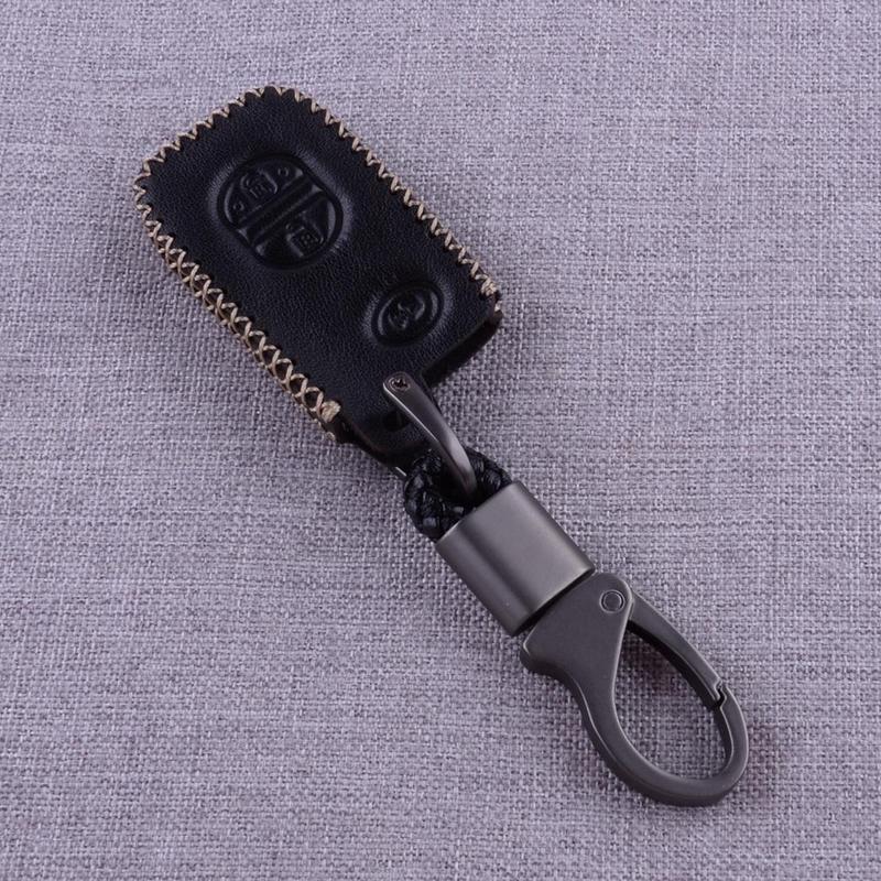PU Leather 3 Buttons Smart Key Cover Fob Case Fit for Toyota Land Cruiser Prius Camry RAV4 Subaru Scion