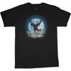 Big And Tall T Shirt Buck Deer Moon Hunting Nature Tee Shirts For Men